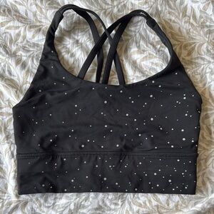 Lululemon Black Sports Bra with Crossback Straps